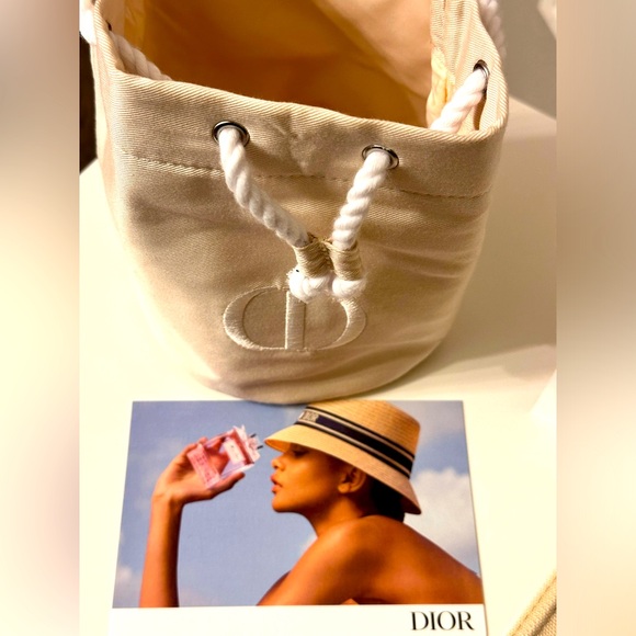 Dior Cosmetic Pouch| Dior Make-up Pouch | Catch All Pouch | SET OF 2 - Picture 6 of 8